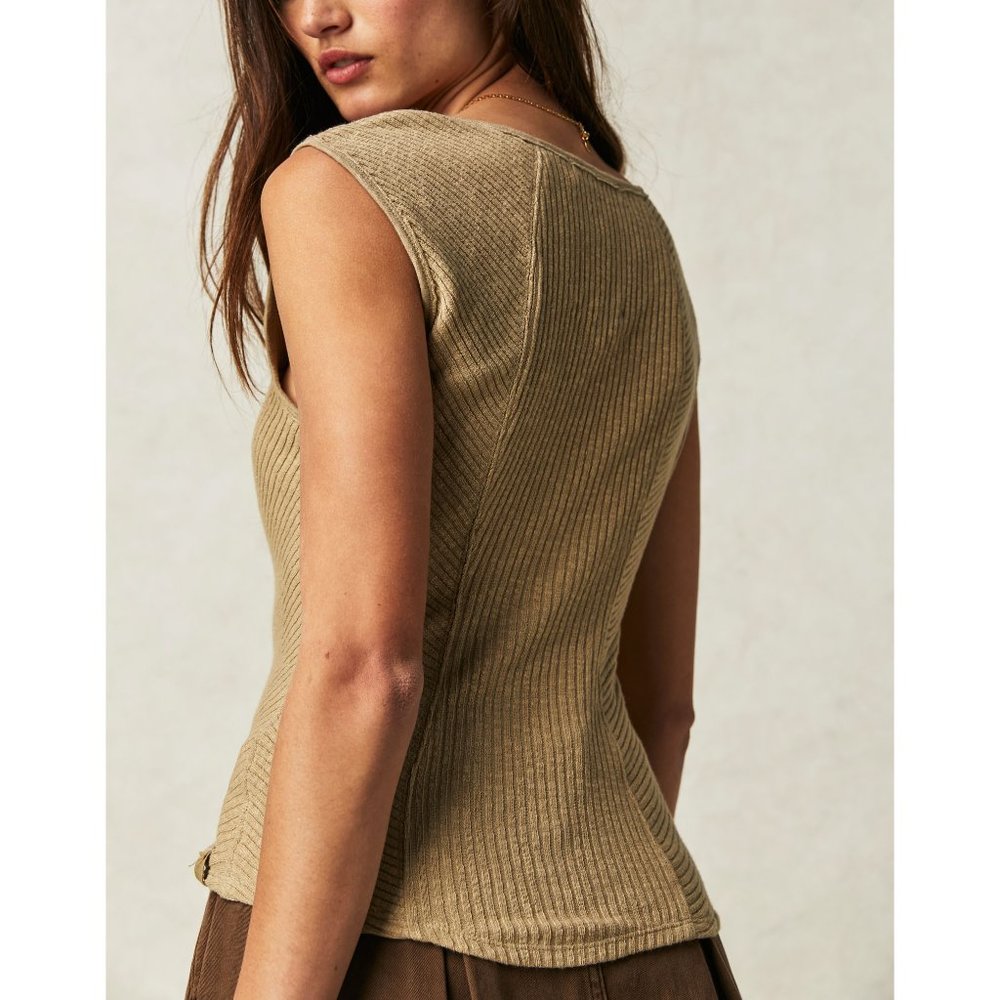 🎉LAST CHANCE🎉 FREE PEOPLE Boss Babe Tank / Cobra - Picture 2 of 5